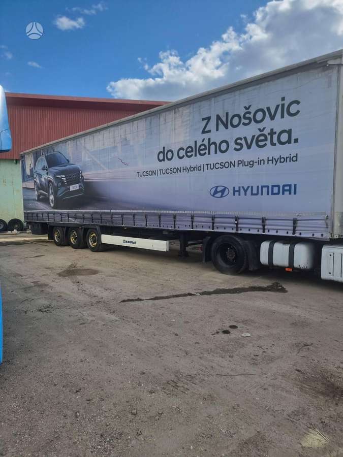 Krone Mega, užuolaidinės / tentinės