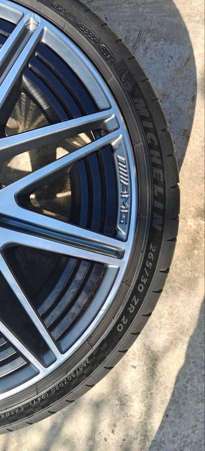Mercedes-Benz, light alloy, R20