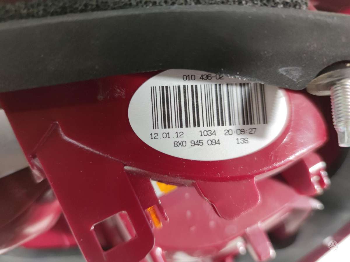 Audi A1, 8X0945094, lights