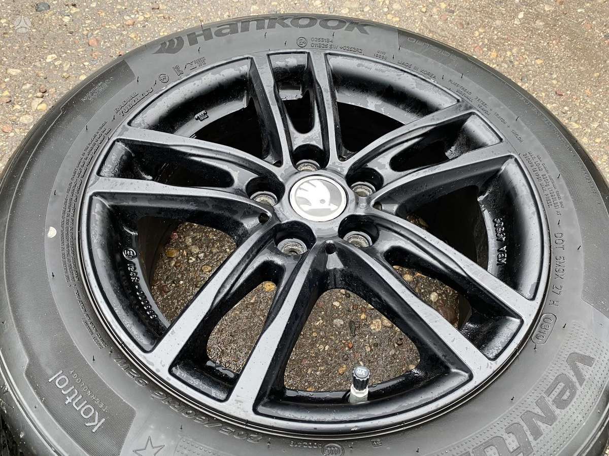 Skoda 7J, ET52, light alloy, R16