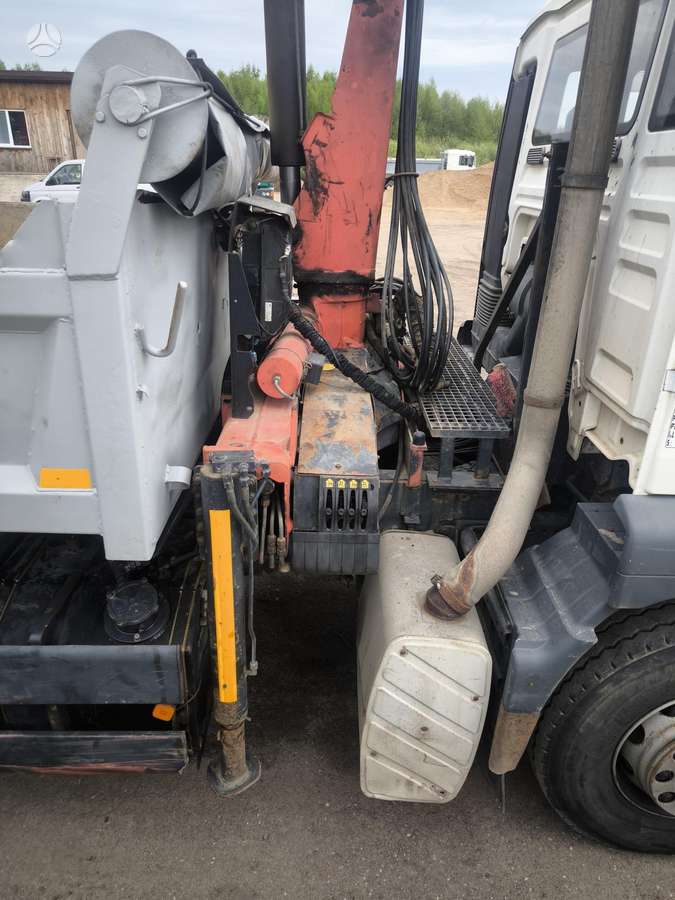 MAN TGA 18-310, dumpers with crane