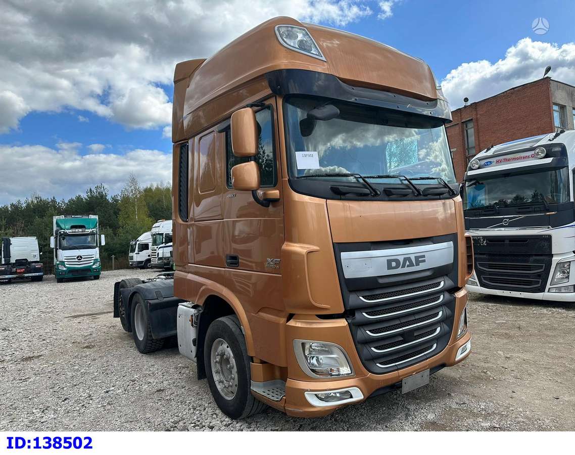 DAF XF106 460 6X2 Retarder, double sleeper