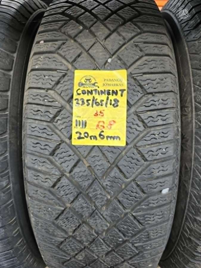 Continental KODAS - B8; SIUNČIAME, universalios 235/65 R18