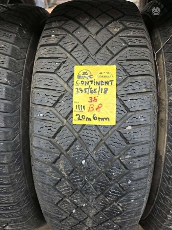 Continental KODAS - B8; SIUNČIAME, universalios 235/65 R18