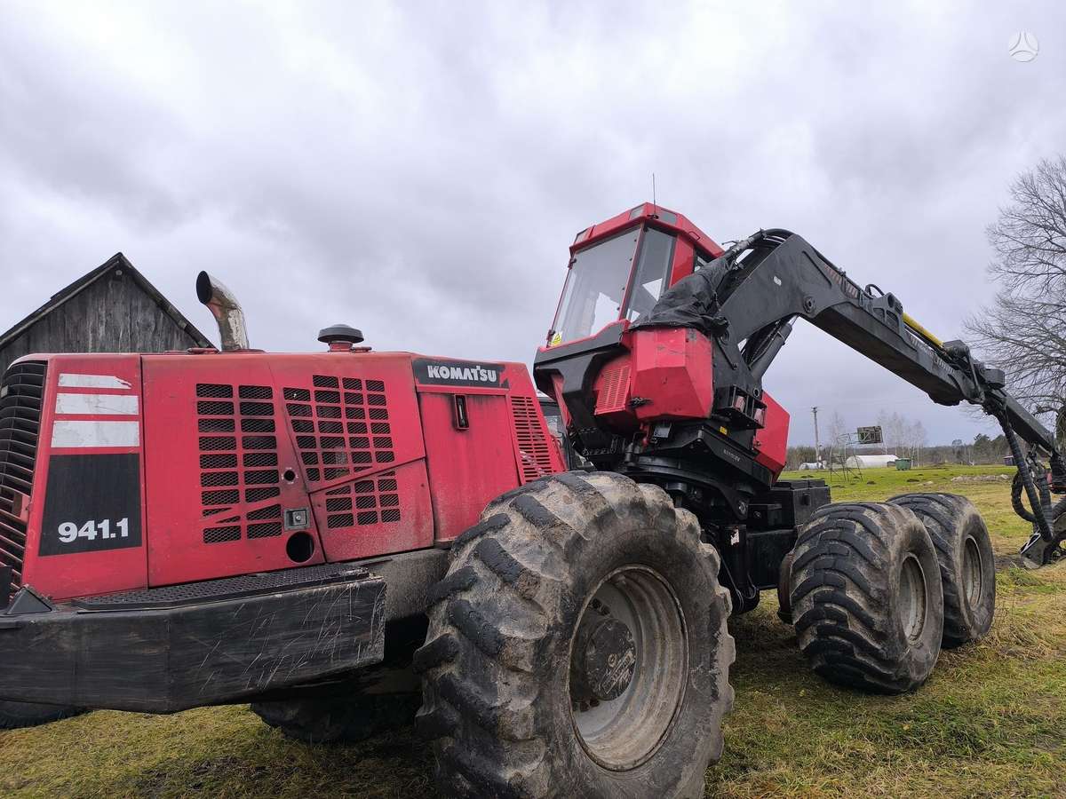 Komatsu 941.1, харвестеры