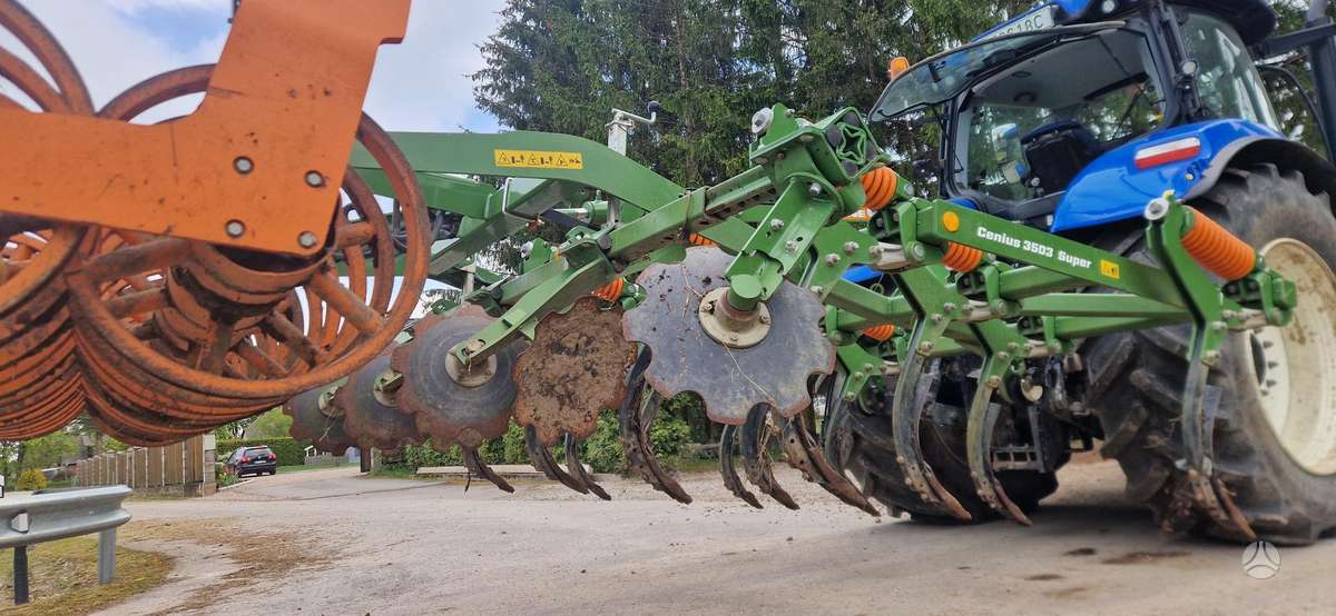 Amazone Cenius 3503 super, скребки, скрубберы