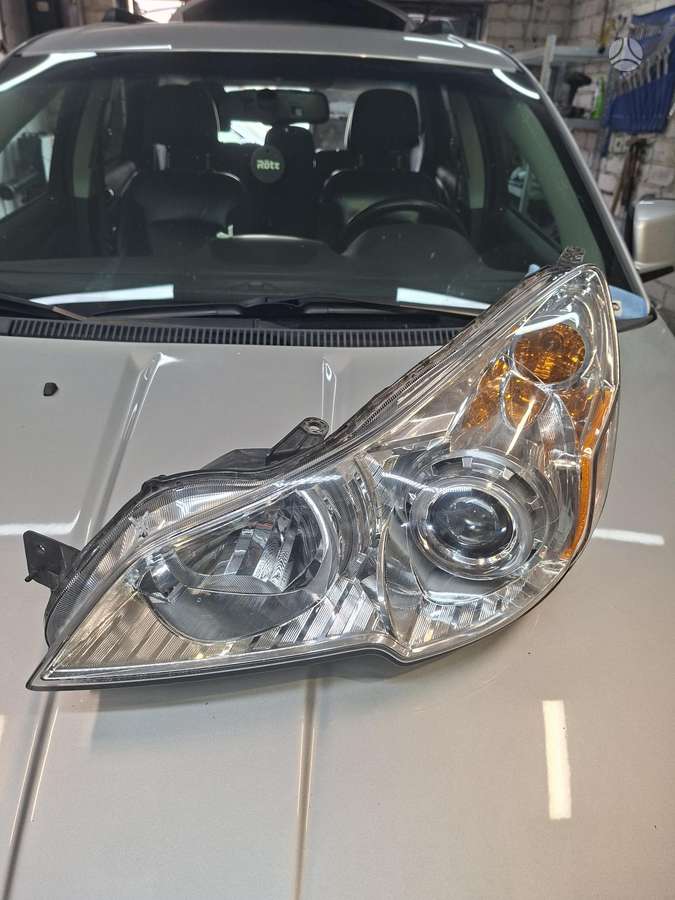 Subaru Outback mirrors, lights, front grill