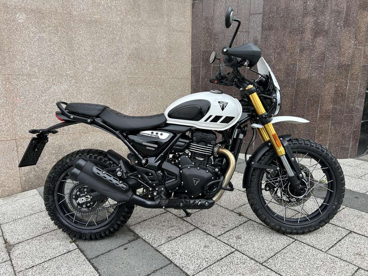 Triumph Scrambler 400 XC 398cc, street / classic