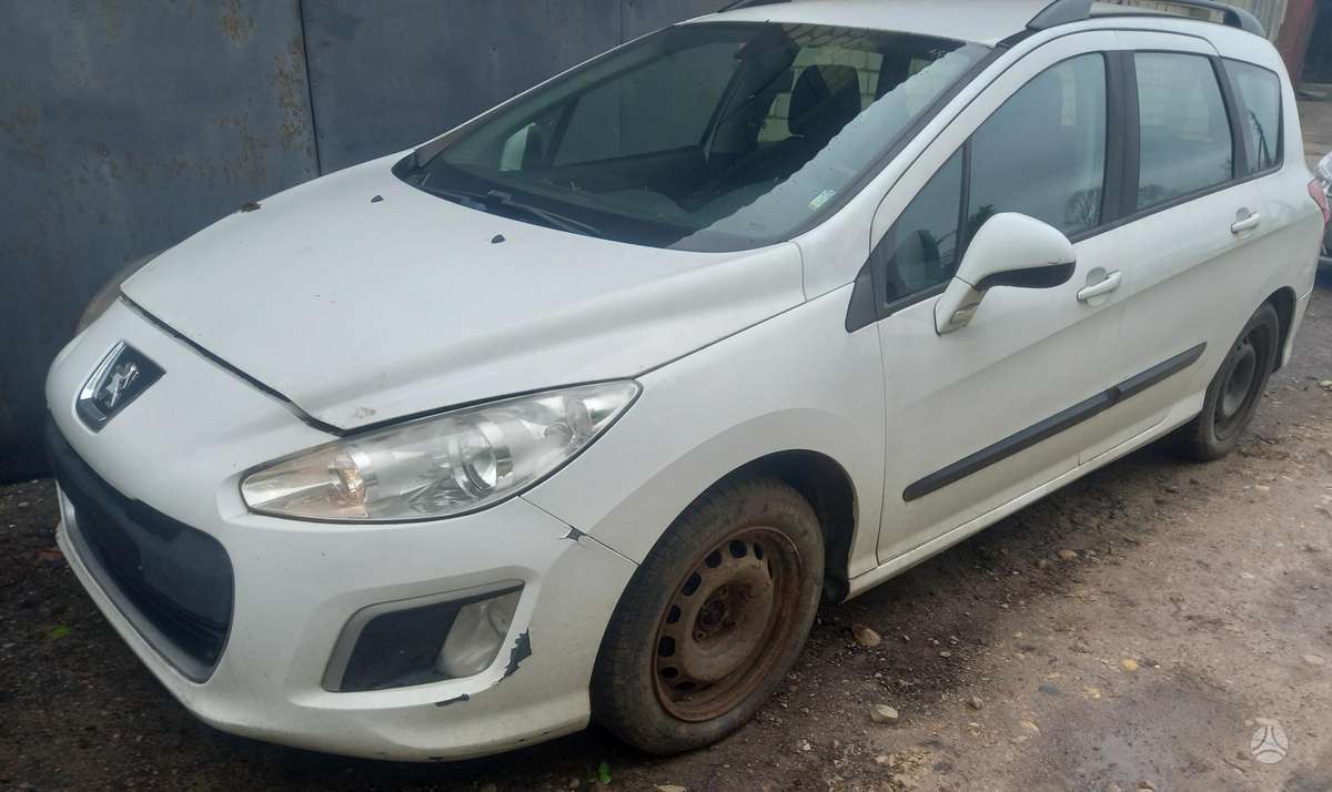 Peugeot 308 dalimis. Europa