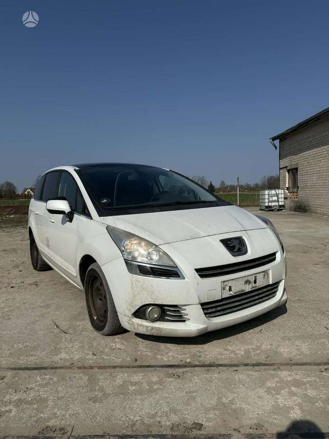 Peugeot 5008 Variklio kodas dw10c pavarų dėžės kodas ml6