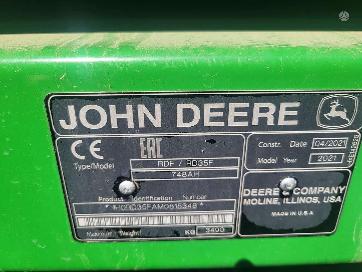 John Deere S785, kombaini