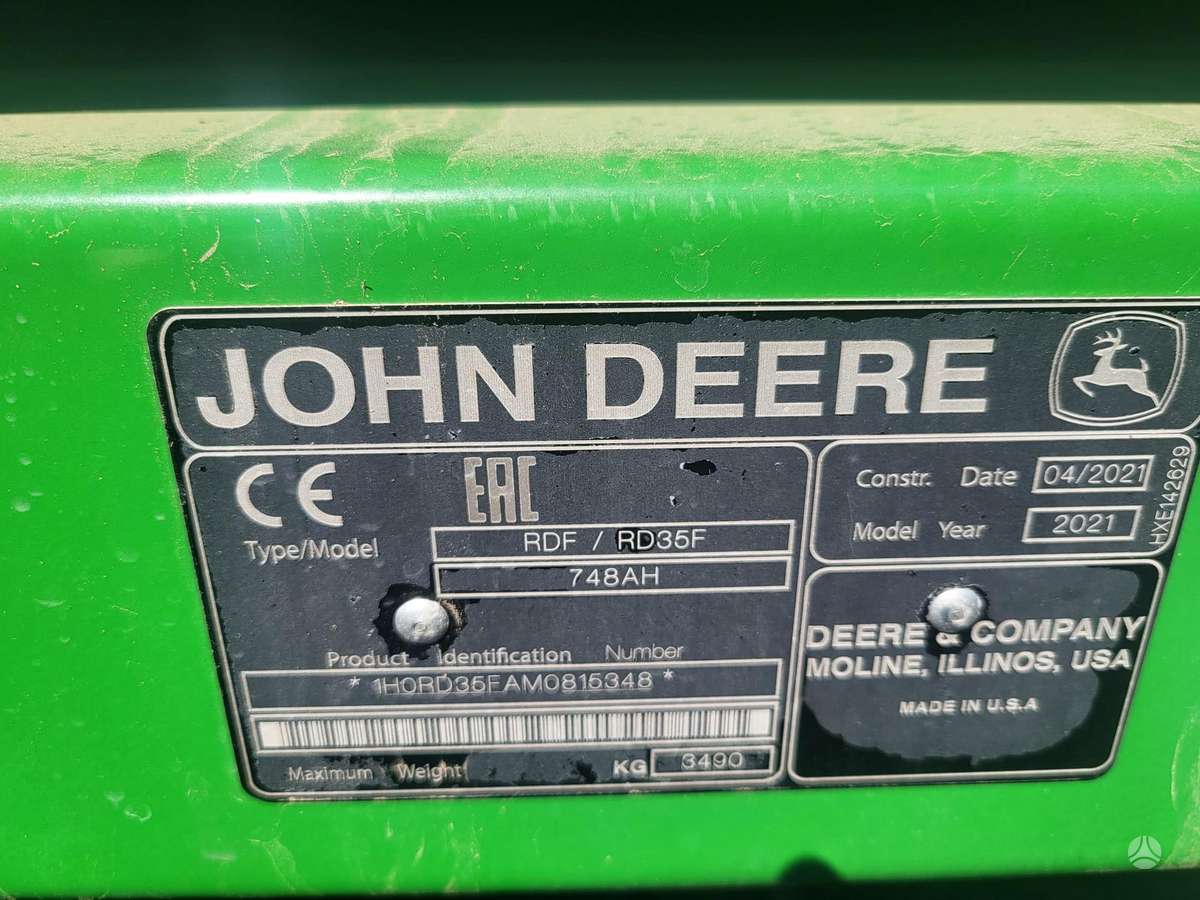 John Deere S785, комбайны