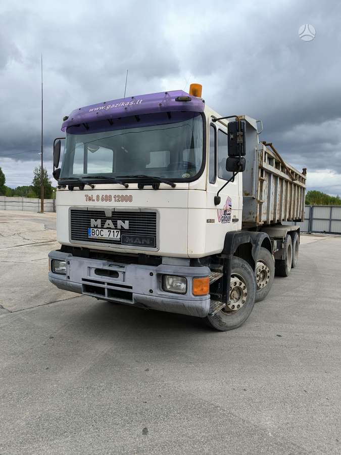 MAN 35.322, dumpers / tippers