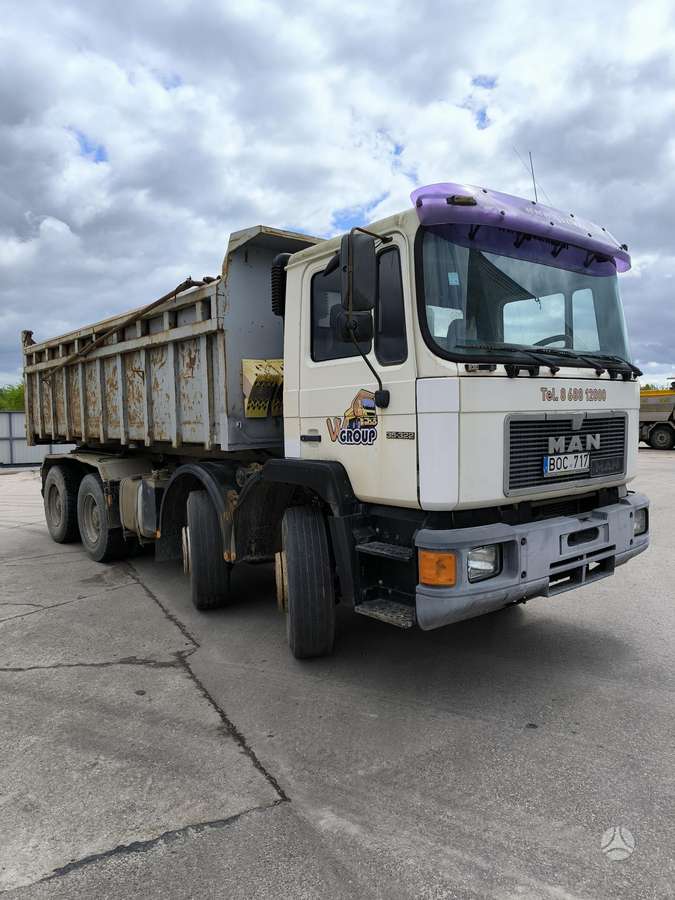 MAN 35.322, dumpers / tippers