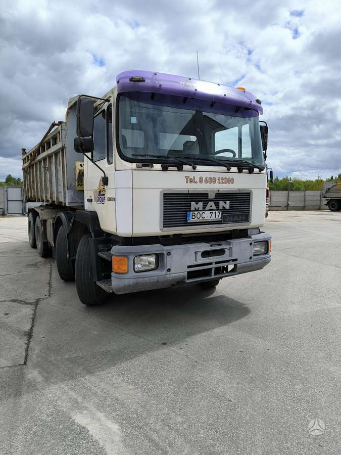 MAN 35.322, dumpers / tippers