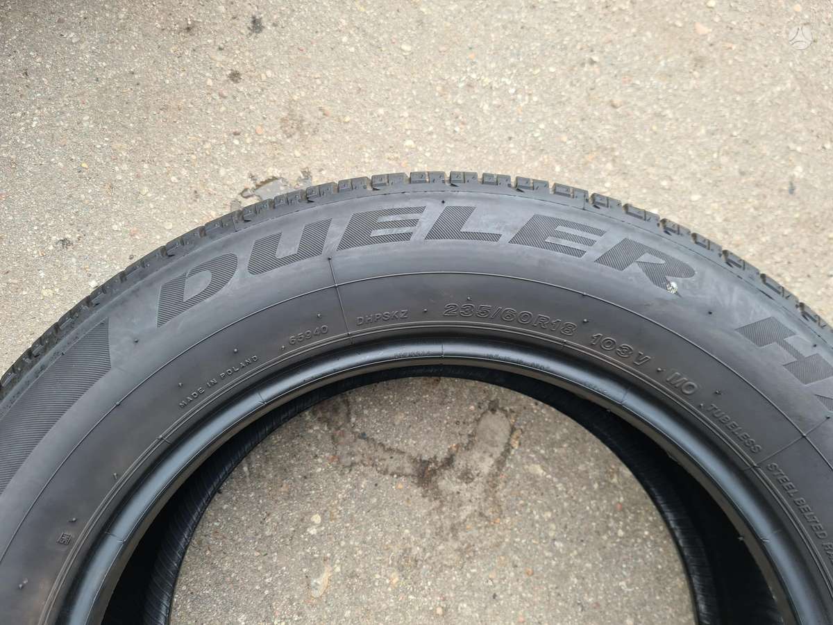 Bridgestone, летние 235/60 R18