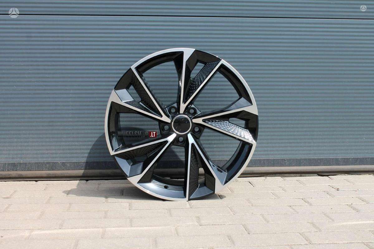 Audi EU-B1566 Black Polished, light alloy, R22