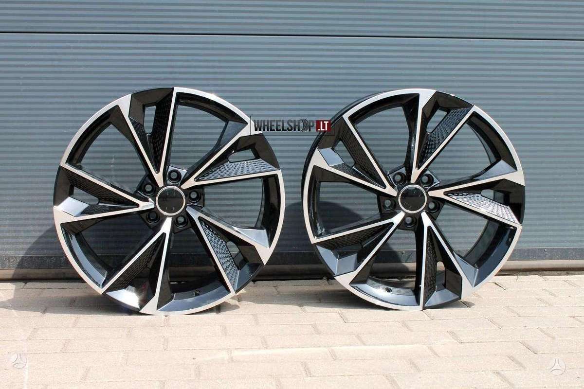 Audi EU-B1566 Black Polished, легкосплавные , R22
