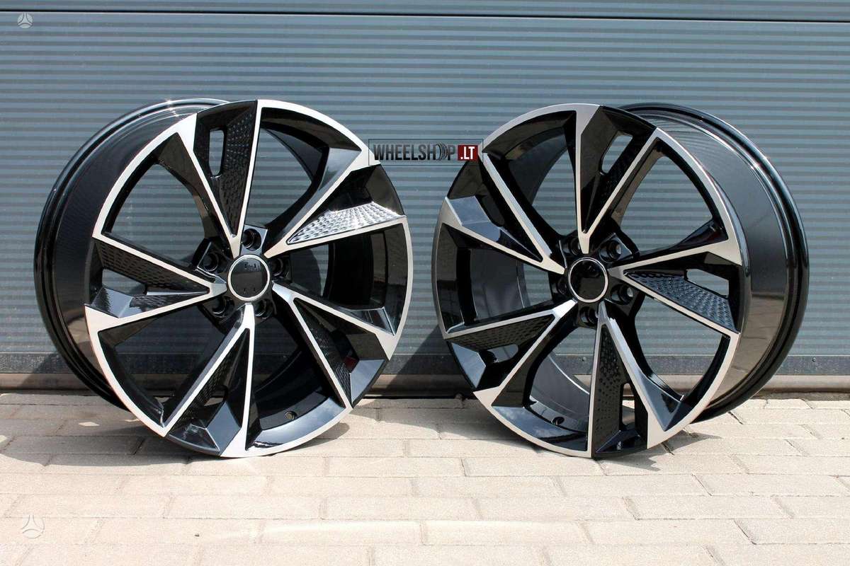 Audi EU-B1566 Black Polished, легкосплавные , R22