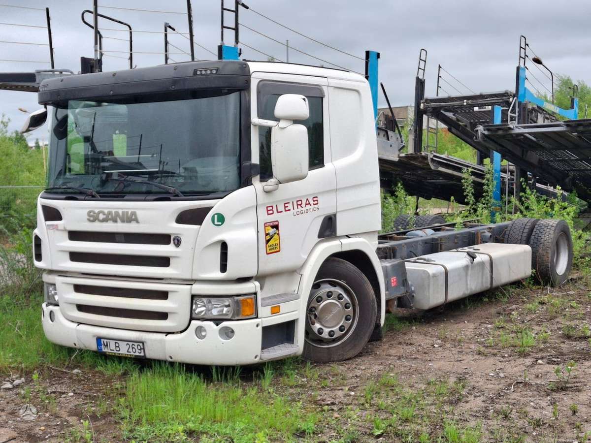 Scania P420, шасси