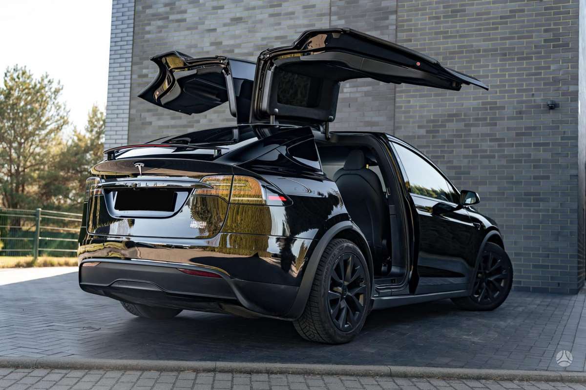 Tesla Model X, 100 kWh, mpv / minivan