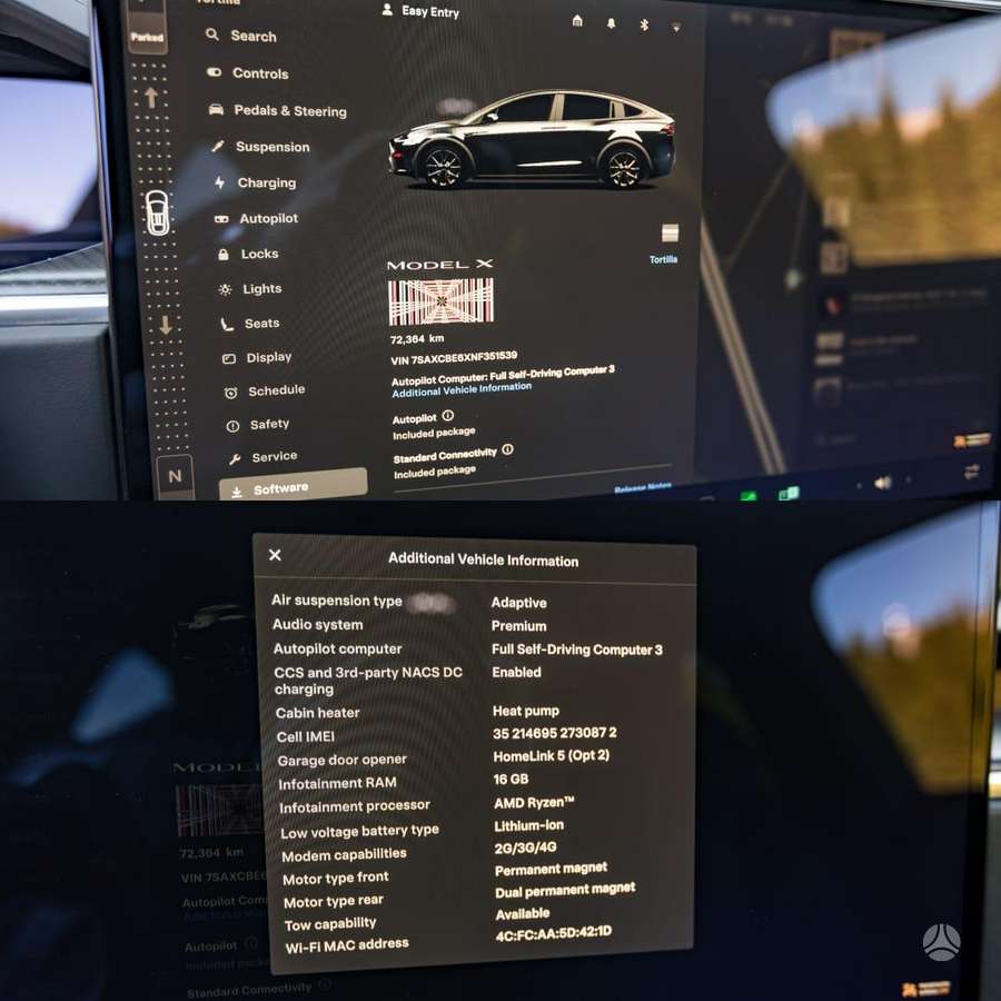 Tesla Model X, 100 kWh, mpv / minivan