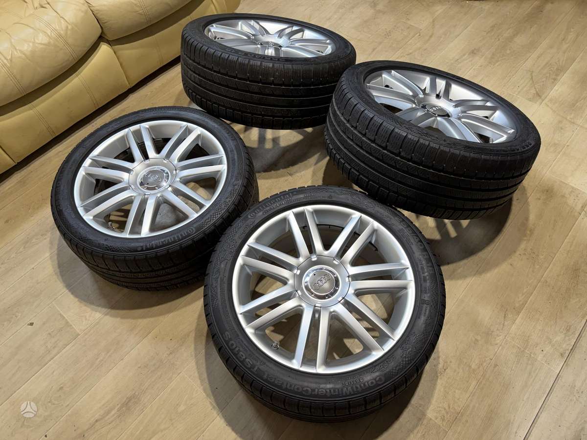Audi A6 C6 su padangomis, light alloy, R18