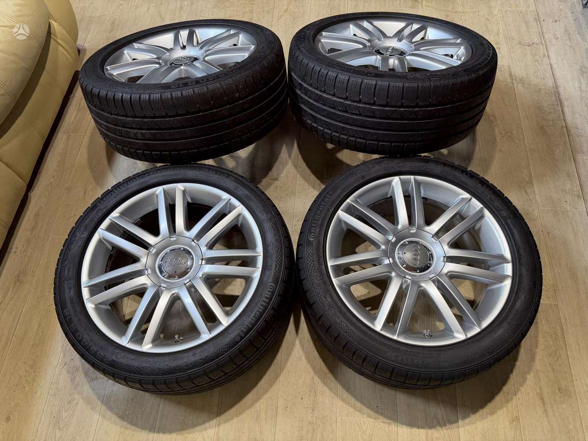 Audi A6 C6 su padangomis, light alloy, R18