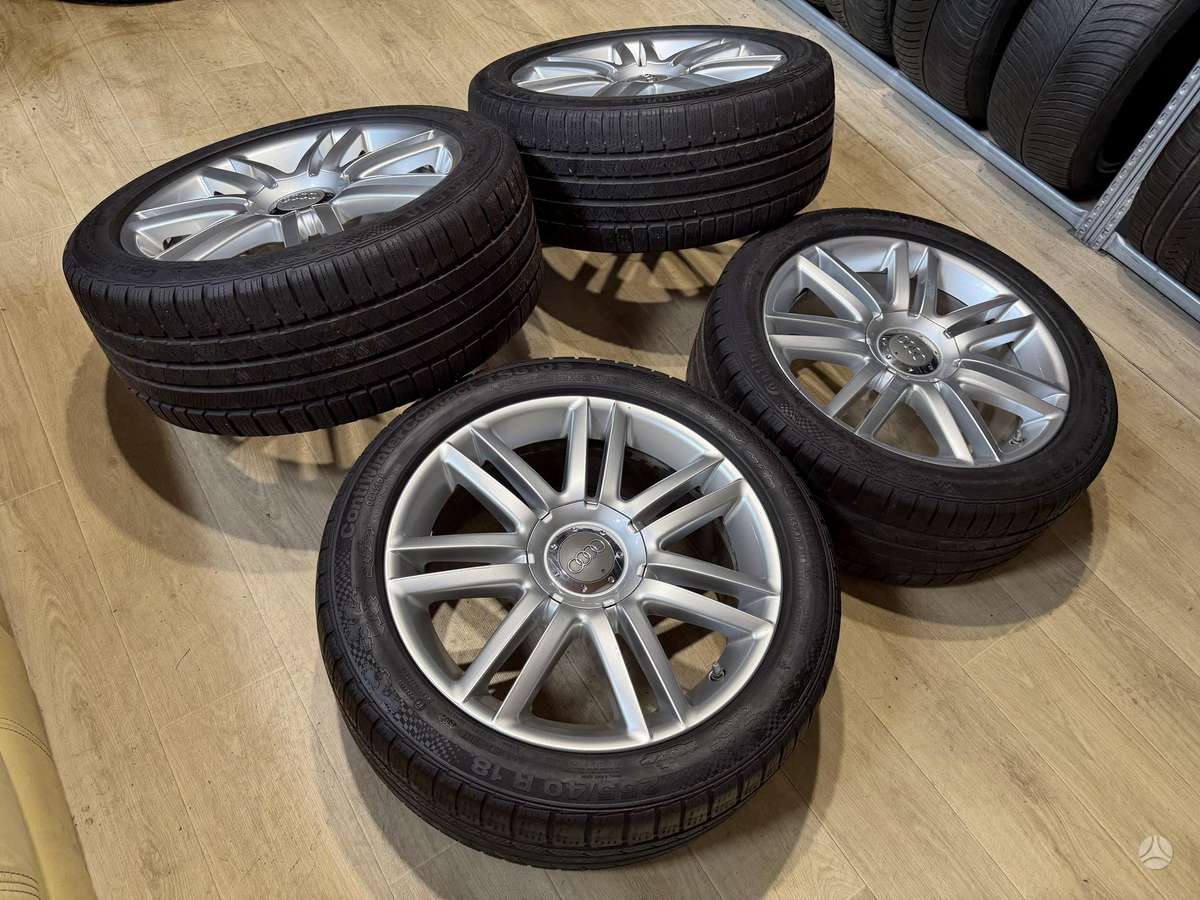 Audi A6 C6 su padangomis, light alloy, R18