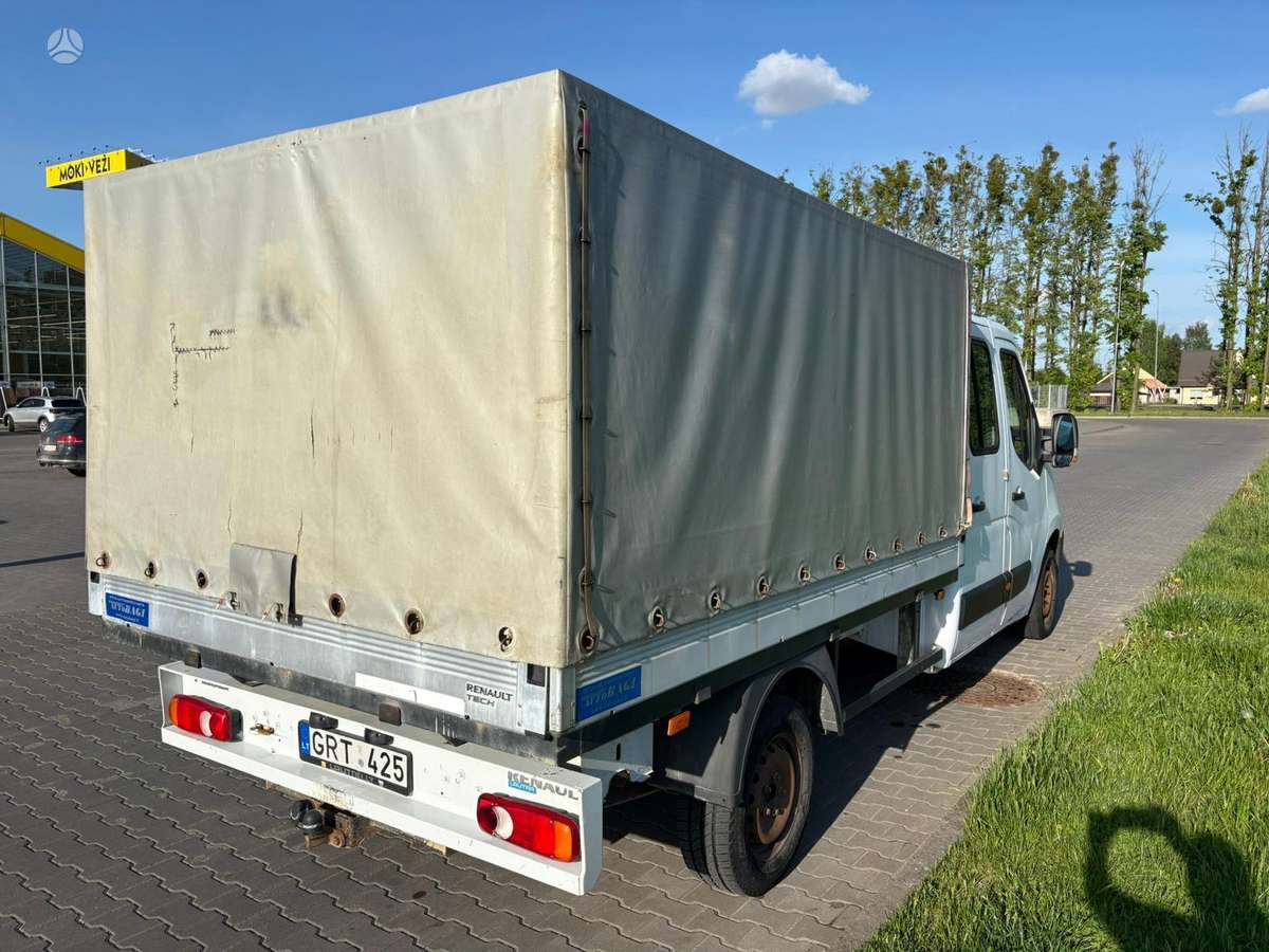Renault MASTER, dviguba kabina