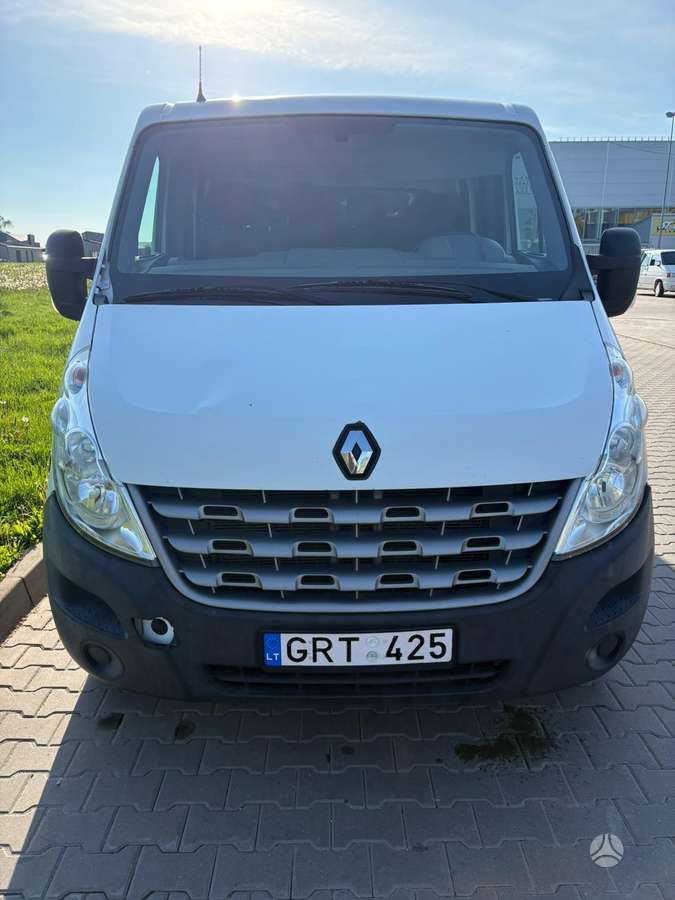 Renault MASTER, dviguba kabina