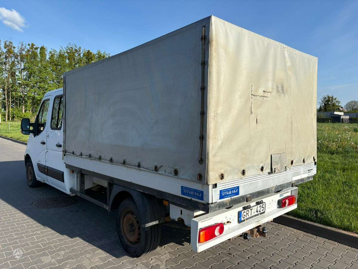 Renault MASTER, dviguba kabina