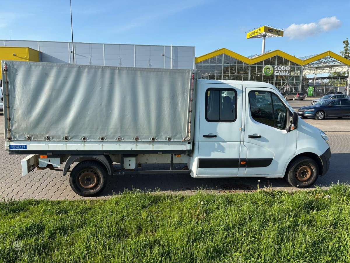 Renault MASTER, dviguba kabina