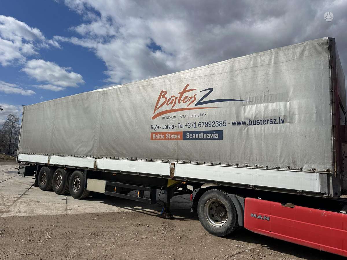 Schmitz, bortinės su tentu