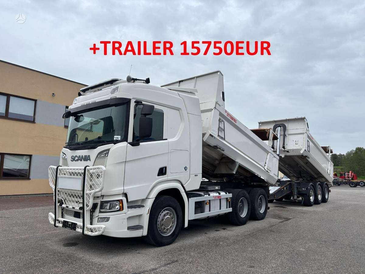 Scania R580, dumpers / tippers