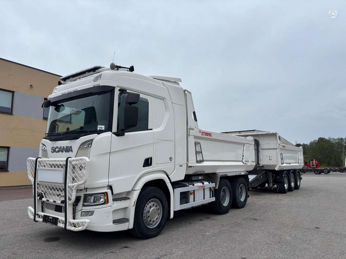 Scania R580, самосвалы
