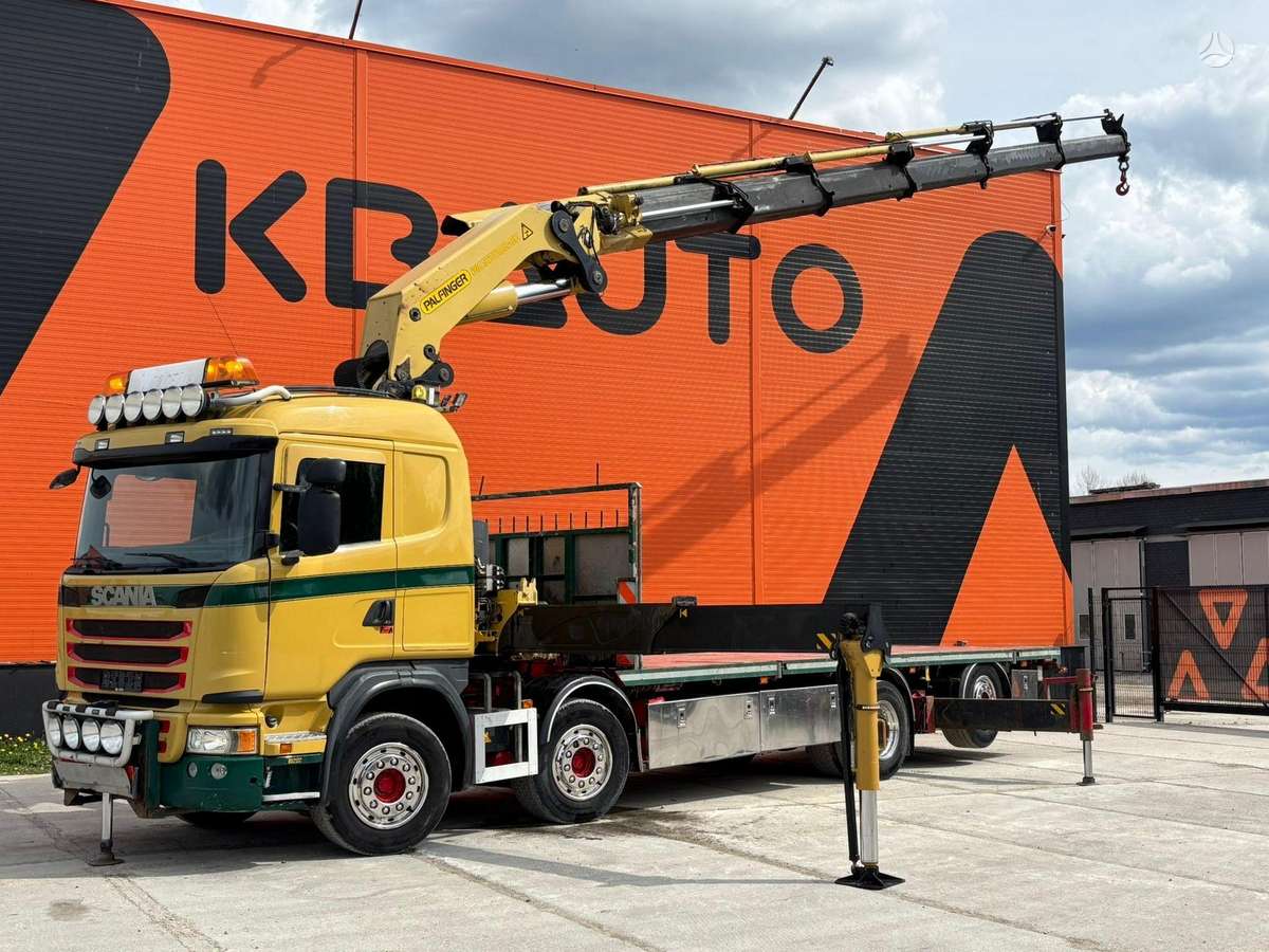 Scania G450, crane trucks