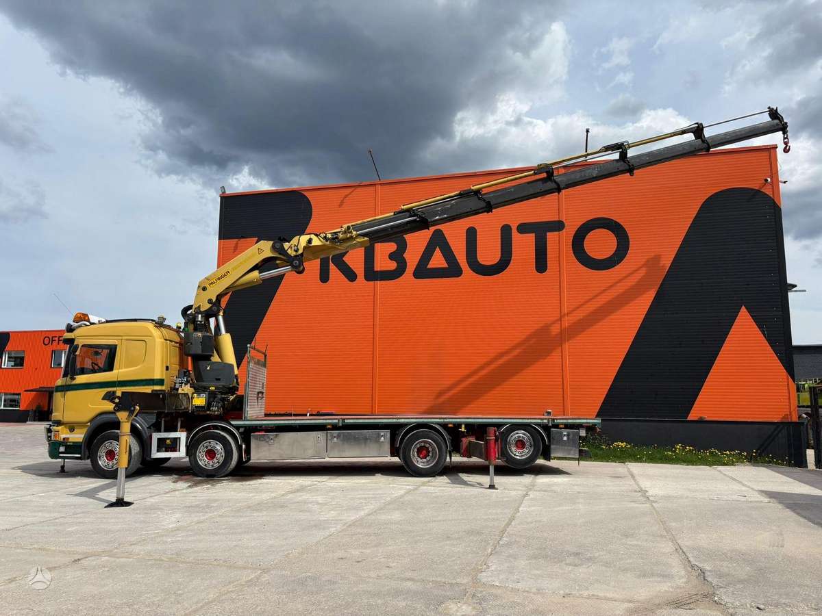 Scania G450, su kranu