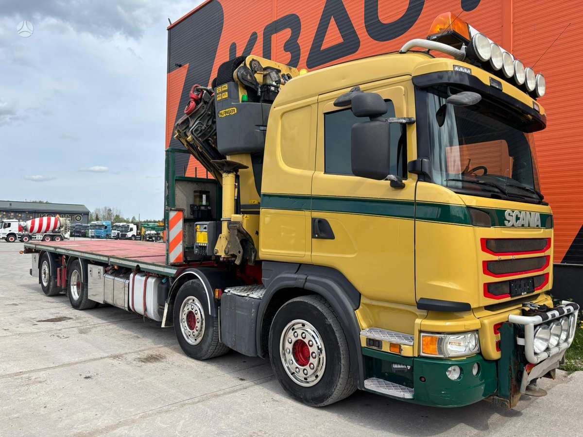 Scania G450, crane trucks
