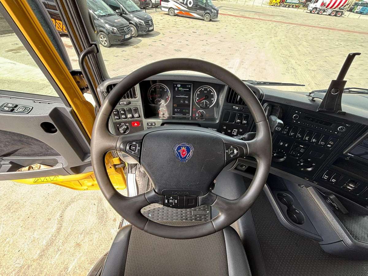 Scania G450, с краном