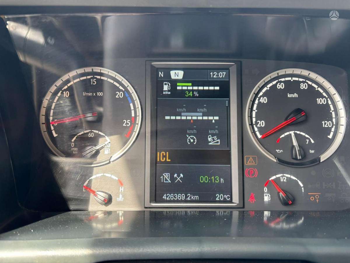 Scania G450, с краном