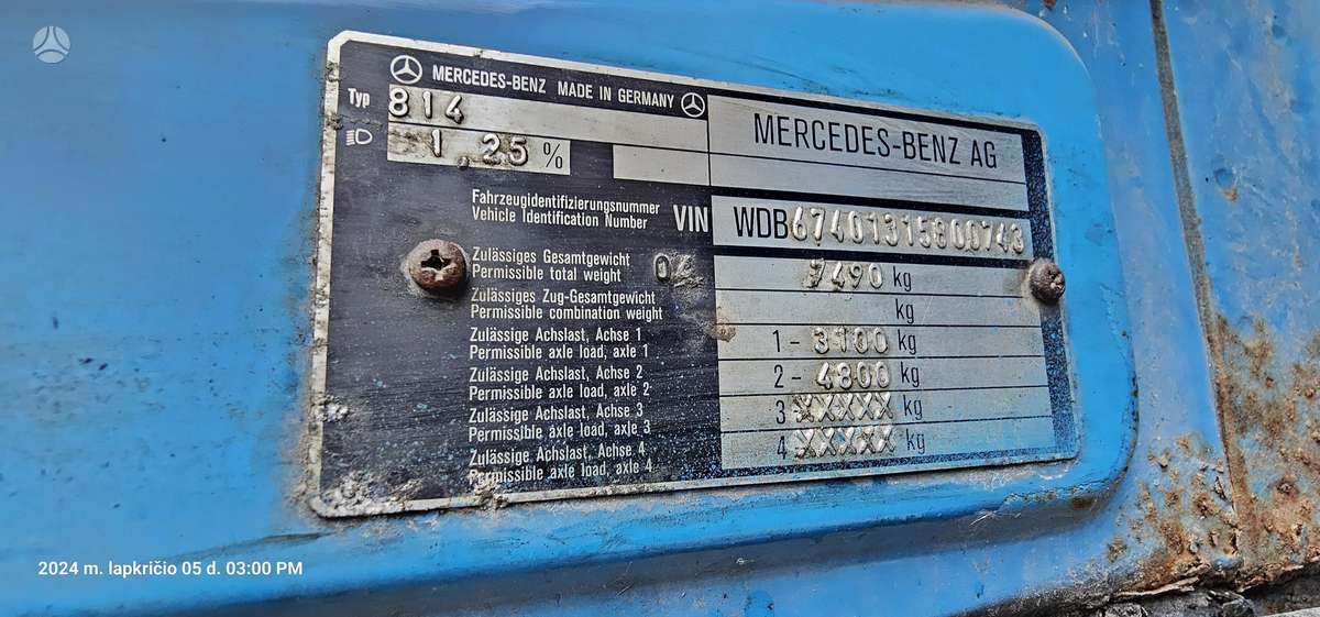 Mercedes-Benz 814, other