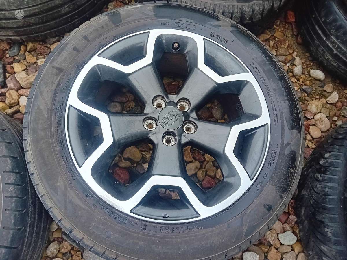 Subaru, light alloy, R17