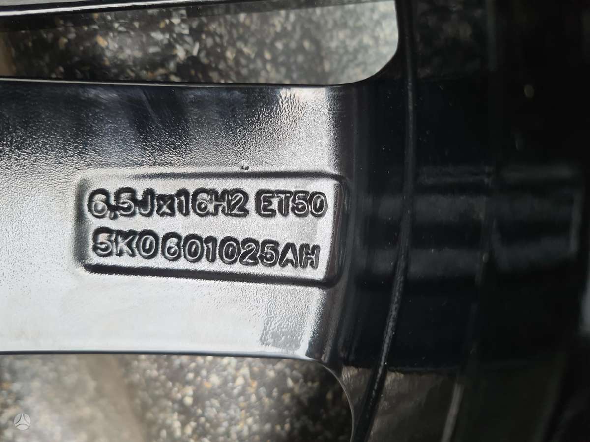 Volkswagen ORIGINAL, light alloy, R16