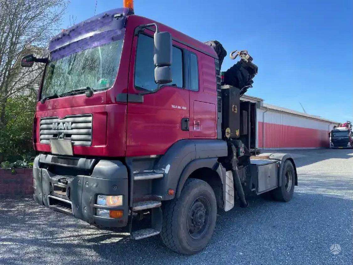 MAN TGA 18.360, crane trucks