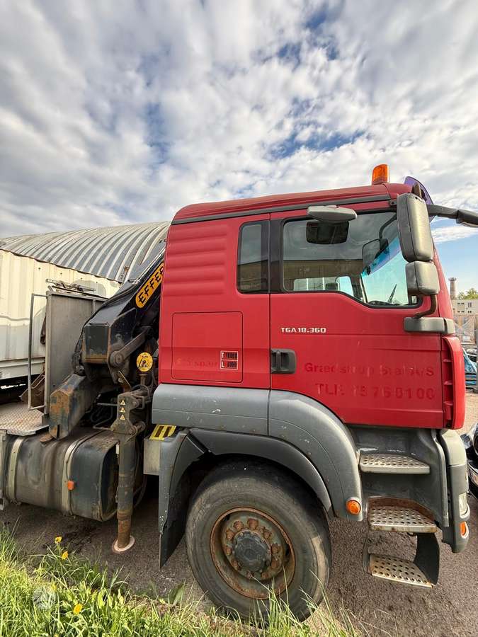 MAN TGA 18.360, crane trucks