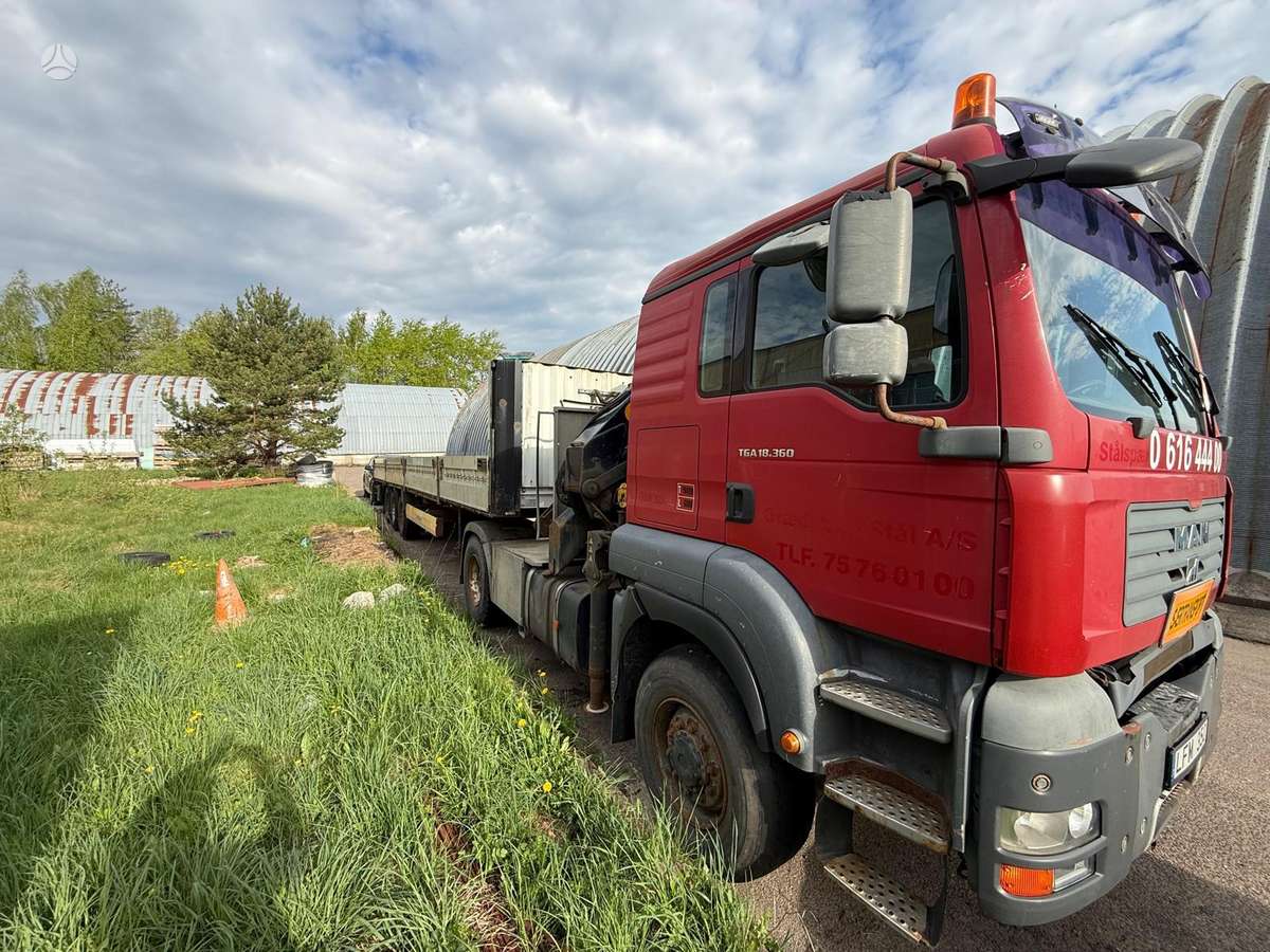 MAN TGA 18.360, crane trucks