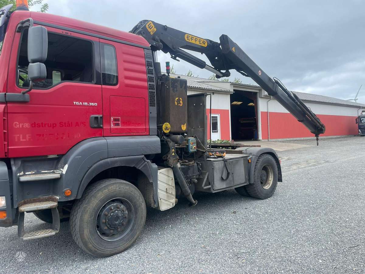 MAN TGA 18.360, crane trucks