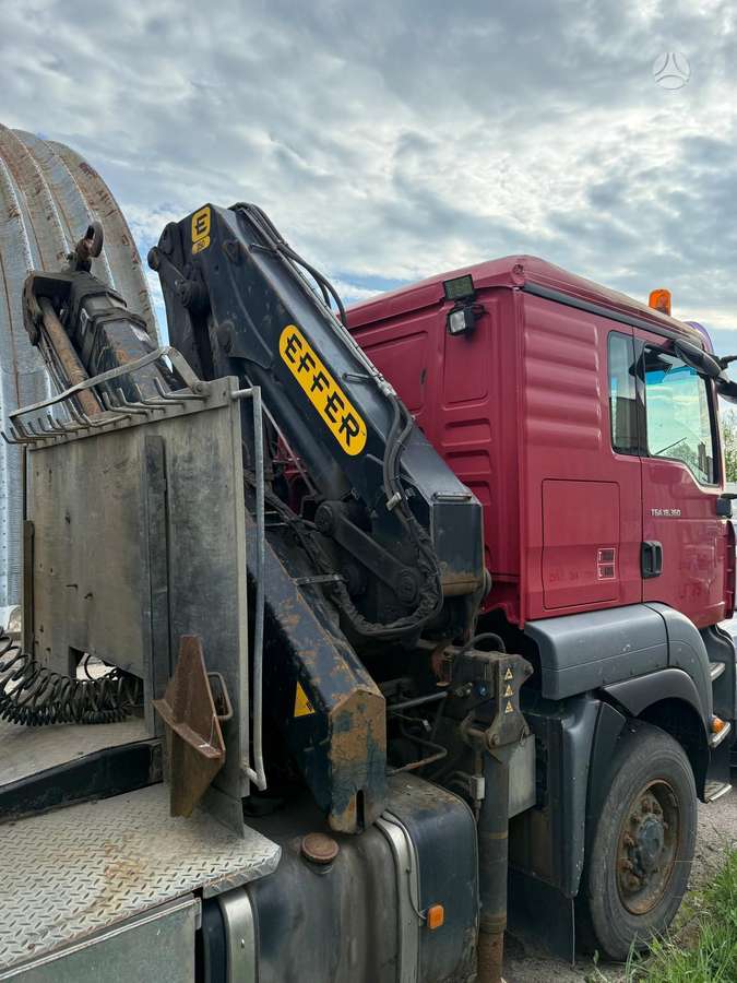 MAN TGA 18.360, с краном