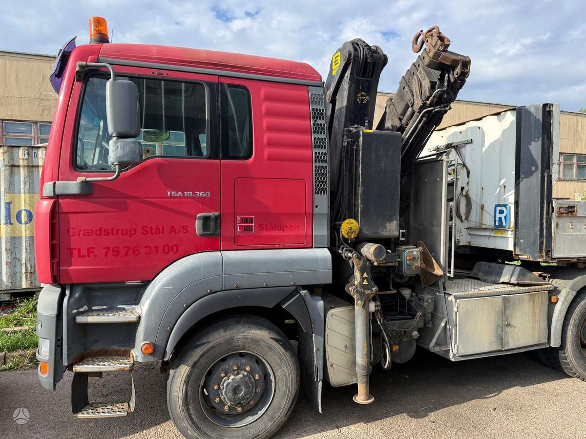 MAN TGA 18.360, crane trucks